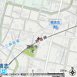 静岡県浜松市中央区積志町536周辺の地図