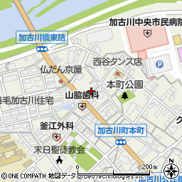兵庫県加古川市加古川町本町347周辺の地図