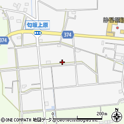 静岡県磐田市匂坂上1359-2周辺の地図