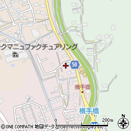 静岡県袋井市堀越1797周辺の地図