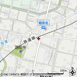 静岡県浜松市中央区積志町735周辺の地図