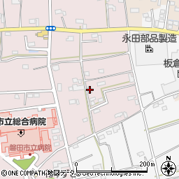 静岡県磐田市大久保860周辺の地図