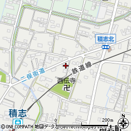 静岡県浜松市中央区積志町531周辺の地図