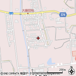 静岡県磐田市大久保734-109周辺の地図