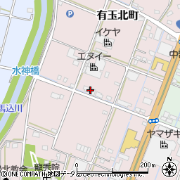 静岡県浜松市中央区有玉北町453周辺の地図