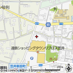 静岡県浜松市中央区笠井町1190周辺の地図