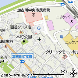 兵庫県加古川市加古川町本町441周辺の地図