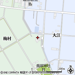 愛知県豊橋市富久縞町梅村7周辺の地図