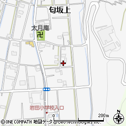 静岡県磐田市匂坂上41周辺の地図