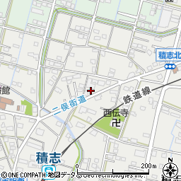 静岡県浜松市中央区積志町505周辺の地図
