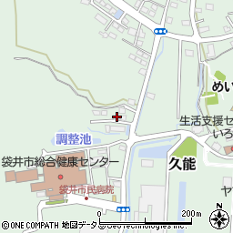 静岡県袋井市久能2644-14周辺の地図
