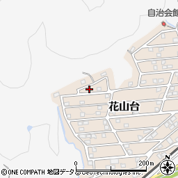 兵庫県神戸市北区花山台周辺の地図