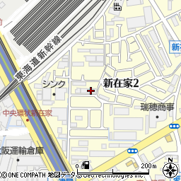 シンク株式会社　摂津倉庫営業所周辺の地図