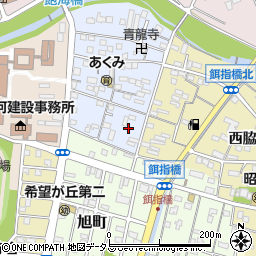 愛知県豊橋市飽海町106周辺の地図