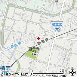 静岡県浜松市中央区積志町534周辺の地図