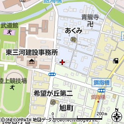 愛知県豊橋市飽海町88-3周辺の地図