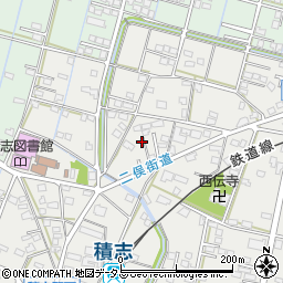 静岡県浜松市中央区積志町1927周辺の地図