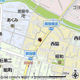 ＥＮＥＯＳ東田町ＳＳ周辺の地図