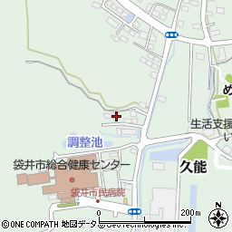 静岡県袋井市久能2646周辺の地図