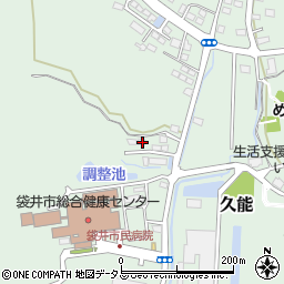 静岡県袋井市久能2646周辺の地図