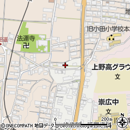 三重県伊賀市上野西大手町3773周辺の地図
