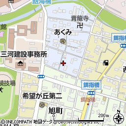 愛知県豊橋市飽海町99周辺の地図