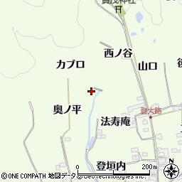 京都府木津川市加茂町例幣カブロ周辺の地図