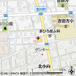 ココカラファイン薬局吉川店周辺の地図