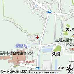 静岡県袋井市久能2644-15周辺の地図