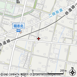 静岡県浜松市中央区積志町383周辺の地図