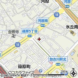 兵庫県加古川市加古川町篠原町168-8周辺の地図