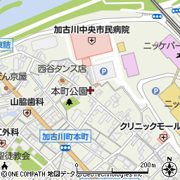 兵庫県加古川市加古川町本町461周辺の地図