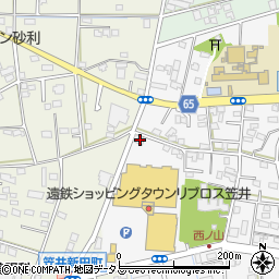静岡県浜松市中央区笠井町1195周辺の地図