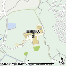 高田短期大学周辺の地図