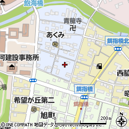 愛知県豊橋市飽海町101周辺の地図