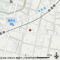 静岡県浜松市中央区積志町382周辺の地図