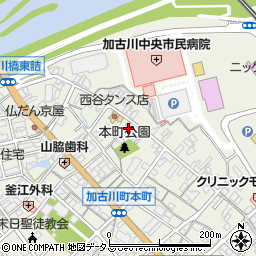 兵庫県加古川市加古川町本町360-1周辺の地図