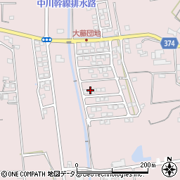 静岡県磐田市大久保734-102周辺の地図