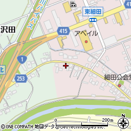 静岡県掛川市細田52周辺の地図