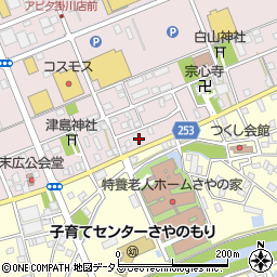 静岡県掛川市大池880周辺の地図