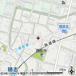 静岡県浜松市中央区積志町500周辺の地図
