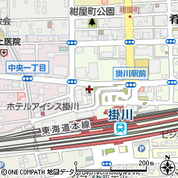 Pacchi パッチ 掛川駅前店周辺の地図