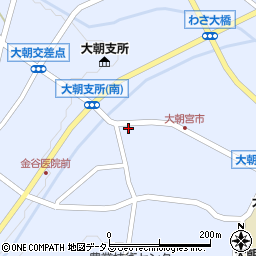 ひろしま農業協同組合　広島北部地域本部・大朝店周辺の地図