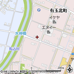 静岡県浜松市中央区有玉北町435周辺の地図