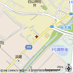 静岡県浜松市中央区大山町43周辺の地図