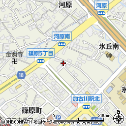 兵庫県加古川市加古川町篠原町169周辺の地図