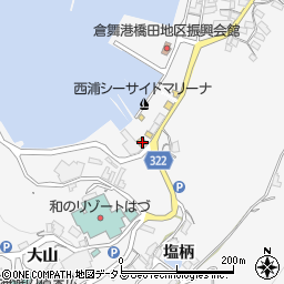 愛知県蒲郡市西浦町倉舞70周辺の地図