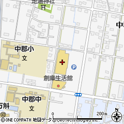 ホームプラザナフコ浜松東店周辺の地図