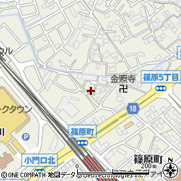 兵庫県加古川市加古川町篠原町197周辺の地図