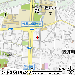 静岡県浜松市中央区笠井町1022周辺の地図